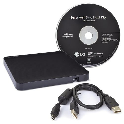 Gravadora de DVD Externa Preto GP50NB40 - LG