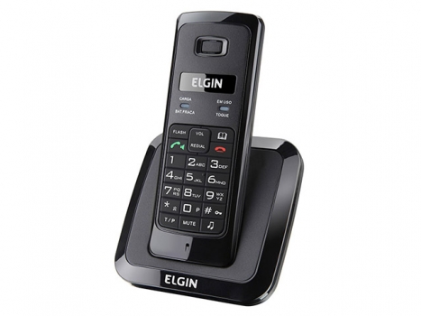 Telefone Sem Fio 1.9 GHz com Viva Voz - 9 Melodias e Agenda Telefonica TSF-3500 ( 42tsf3500000) - Elgin
