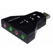 Placa de Som USB 7.1 AD2 HB-T65 - KNUP