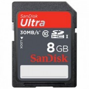 Cartao de Memoria 8GB SDHC Classe 10 Ultra SDSDU-008G-U46 - Sandisk