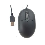 Mouse MOPR01-USB, Conexão USB, Óptico, 800dpi, Cor Preto - Pctop