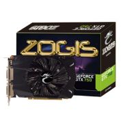 Placa de Vídeo GeForce GTX750 1GB DDR5 128Bits ZOGTX750-1GD5 - Zogis