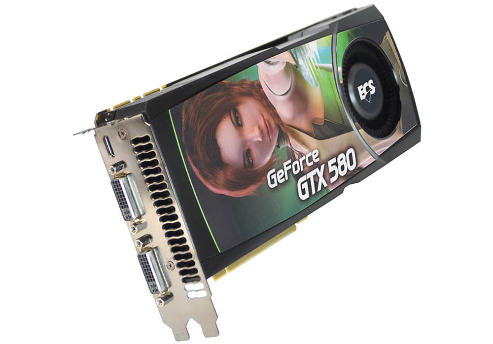 Placa de Video GeForce GTX580 1.5GB GDDR5 384Bits NGTX580-1536PI-F - ECS