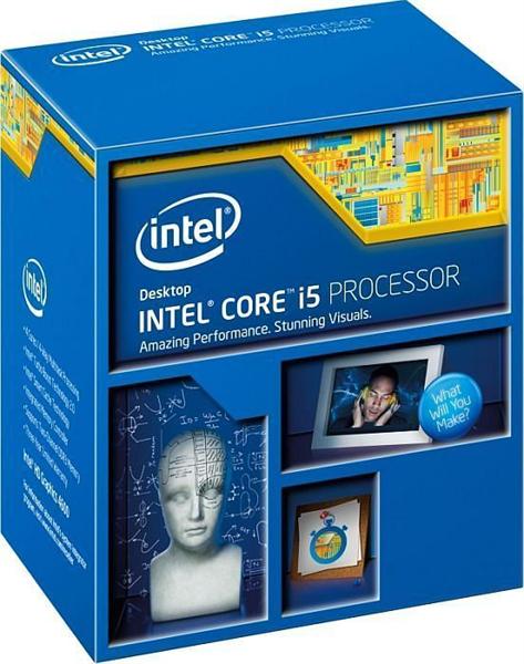 Processador 4 Geracao LGA 1150 Core i5 4590 3.30Ghz BX80646i54590 Box  Intel