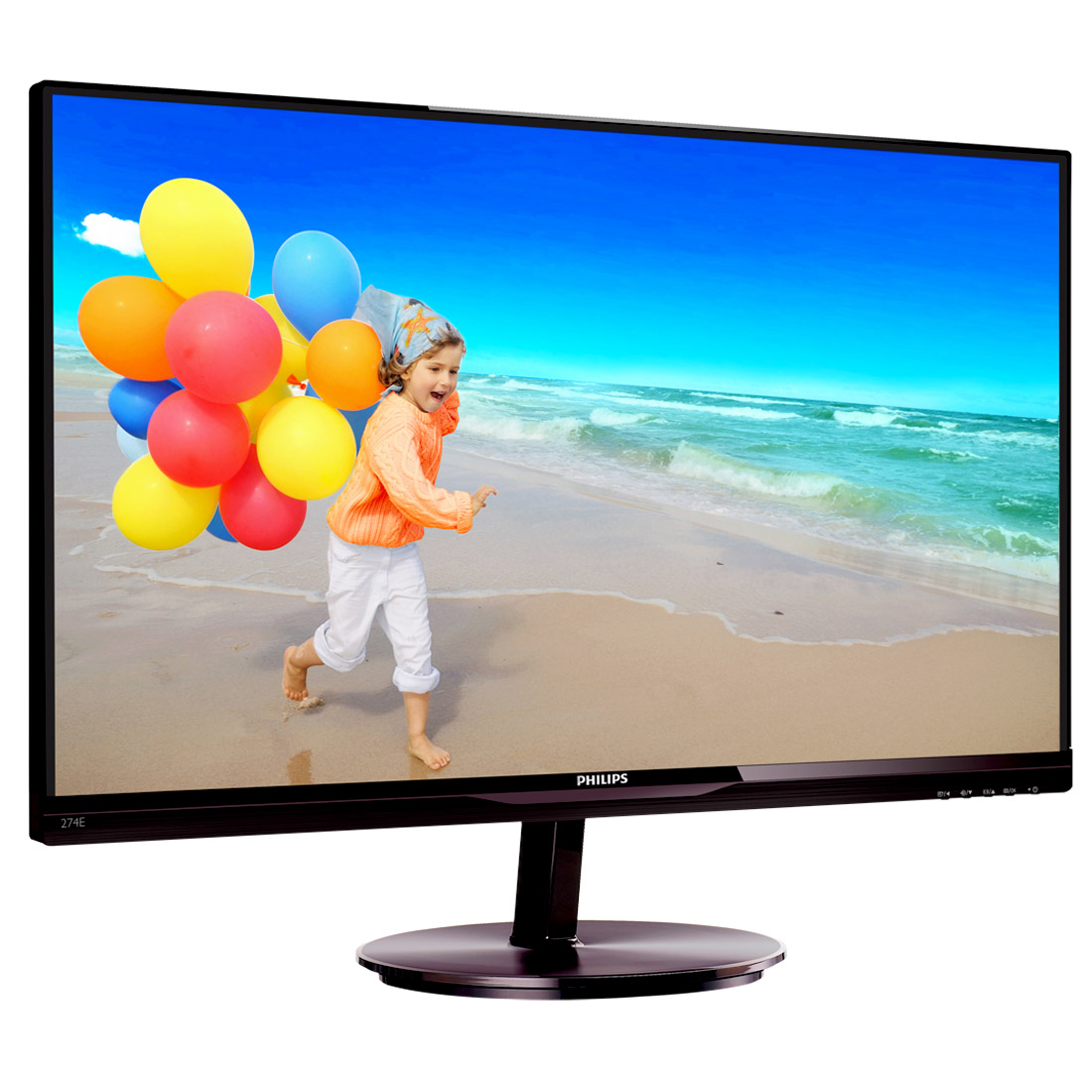Monitor LCD 21.5, Widescreen, HDMI, HDCP - 224E5QHAB - Philips