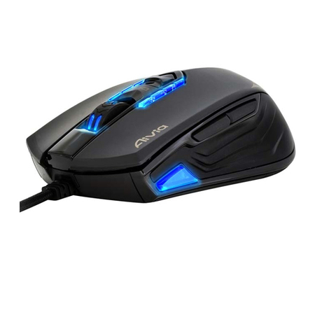 Mouse Gamer AIVIA 8200 DPI Dual Chassis Gaming GM-KRYPTON - Gigabyte