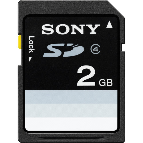 Cartao de Memoria 2GB SD Classe 4 SF-2N1 - Sony