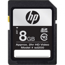 Cartao de Memoria 8GB SDHC Classe 10 CG788A-EF - HP