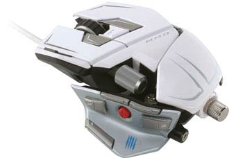 Mouse Gamer Laser Cyborg M.M.O. 7 6400DPI Branco (Ajustavel) MCB437130001 - Mad Catz