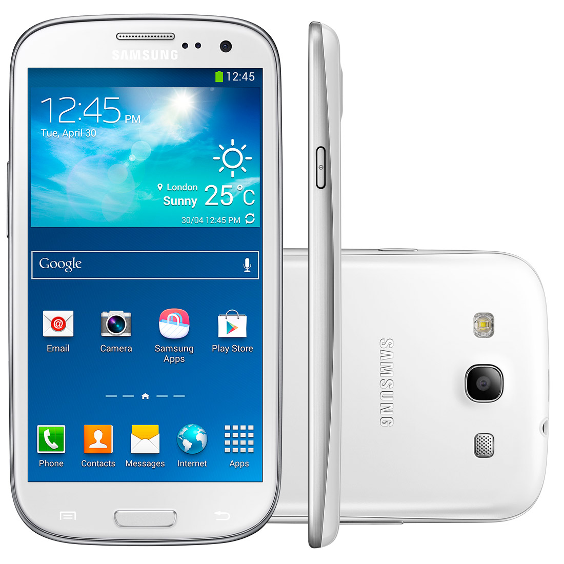 Celular Galaxy SIII Neo I9300I Branco Dual Chip, Android 4.3, Camera 8MP, Tela 4,8, Quad Core 1.4 GHz
