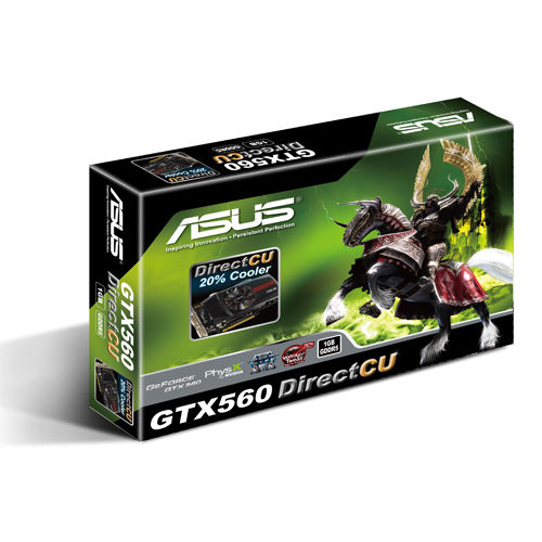 Placa de Vídeo Geforce GTX560 DC 1GB DDR5 (90-C1CQV0-L0UAY0YZ) - Asus