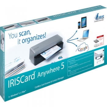 Scanner IrisCard Anywhere 5 Digitalizador de Imagem Portatil 457486 - I.R.I.S.