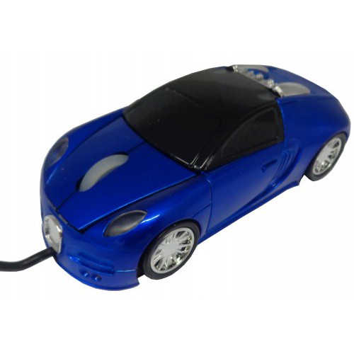 Mouse carro Optico usb Bugatti Azul GM-S200 - -