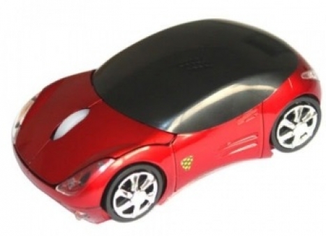 Mouse carro Optico usb Ferrari Vermelho GM-S100 - -