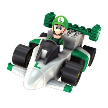 Knex Mario Kart Wii Luigi Motorized com 26 Peças BR045 - Multikids