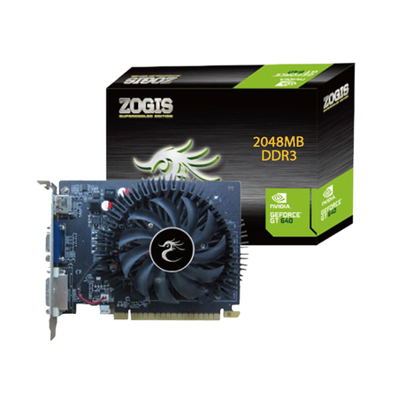 Placa de Vídeo GeForce GT640 2GB DDR3 128Bits ZOGT640-2GD3H - Zogis