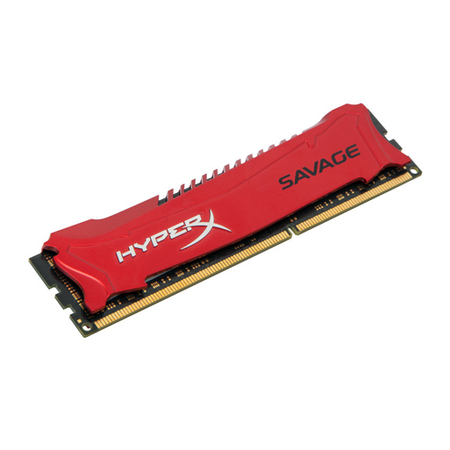 Memória HyperX Savage 4GB 1866MHz DDR3 CL9 Vermelha HX318C9SR/4 - Kingston
