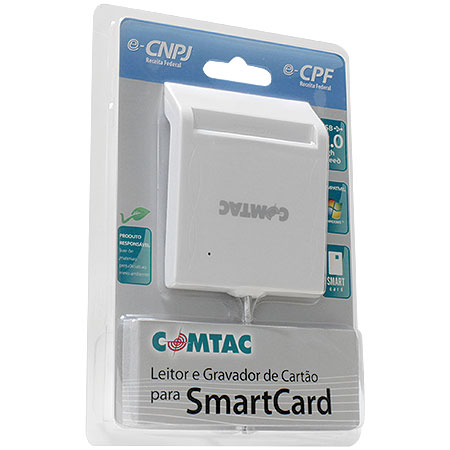 Leitor e Gravador de Cartão Smartcard USB 2.0 SC/USB 9202 - Comtac
