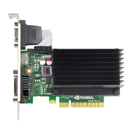 Placa de Vídeo Geforce GT720 1GB DDR3 64Bit 01G-P3-2722-KR - EVGA