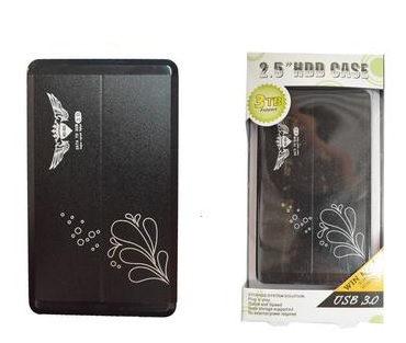 Case 2,5 USB 3.0 de Alumínio Preto CS0007B - Fly Ace
