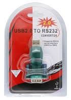 Adaptador USB 2.0 Para RS232 Macho ZX-U03-2A (AD134) - OEM