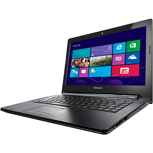 Notebook G40-70 80GA000HBR Intel Core i3 Memória 4GB HD 500GB Tela 14 Bluetooth Windows 8.1 Prata - Lenovo