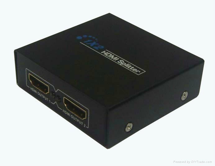 Divisor HDMI(v.1.3) 1 Entrada 2 Saida para TV de LED/LCD/Plasma - G.C