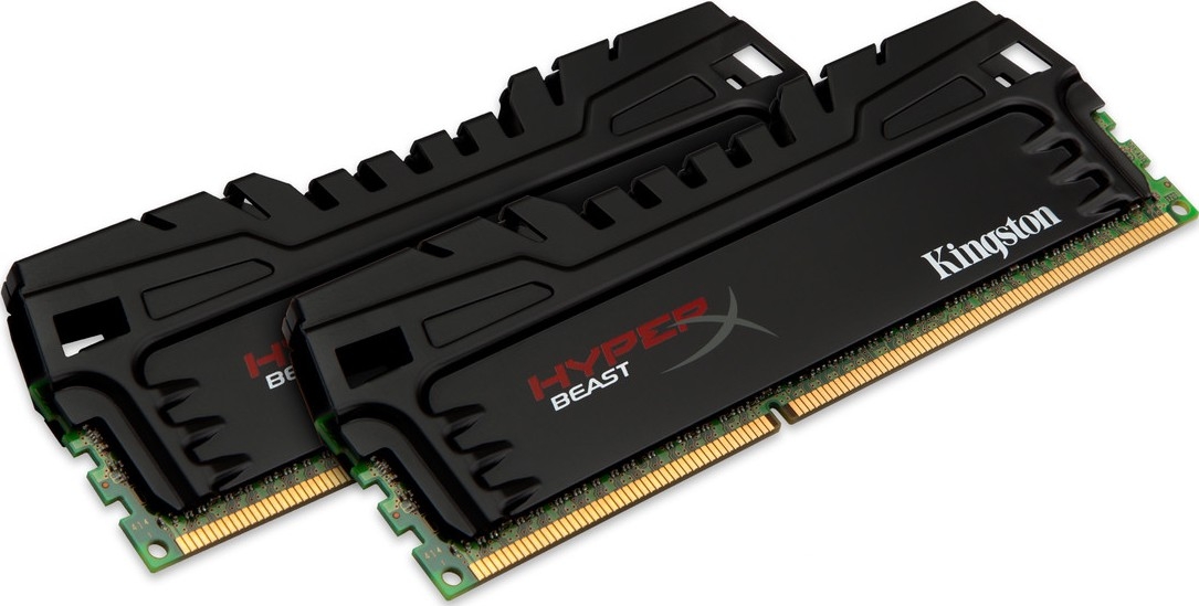 Memória Hyper X Beast 8GB 2x4GB 1866MHz DDR3 CL9 KHX18C9T3K2/8X - Kingston