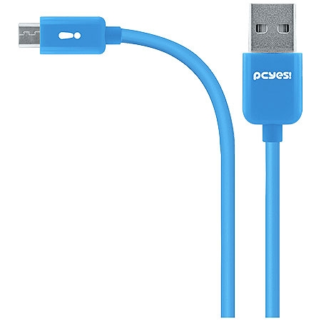 Cabo Micro USB 21678 Azul Linha Mobi - Pcyes