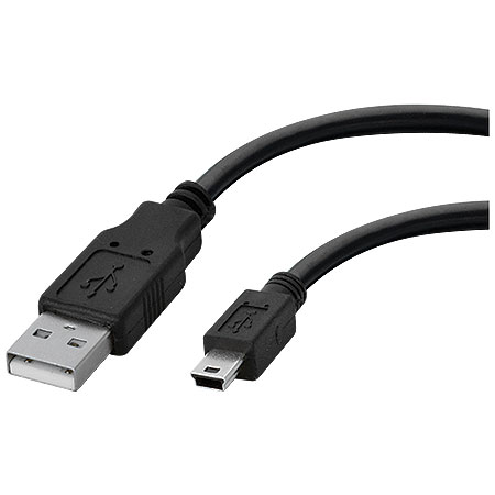 Cabo USB A-M para Mini USB 5P/M 2 Metros 17847 - PCYES