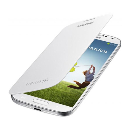 Capa para Galaxy S4 Flip Cover S-EFFI950BWEGWW Branca - Samsung