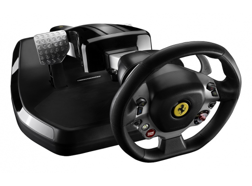 VolanteGamer Cockpit Ajustável Ferrari Vibration GT 458 ItáliaEdition Para PC, XBOX 360 - Trustmaster