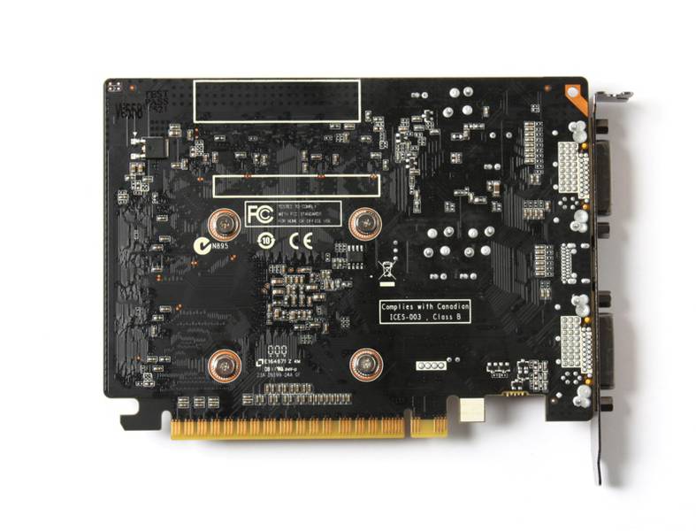 Placa de Vídeo Geforce GT730 2GB DDR3 128Bit ZT-71103-10L - Zotac
