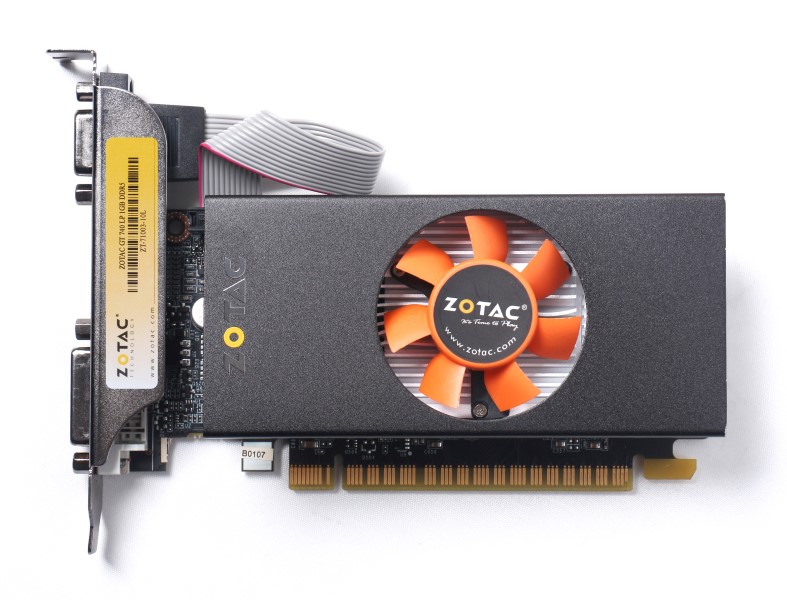 Placa de Vídeo Geforce GT740 Low Profile 1GB DDR5 128Bit ZT-71003-10L - Zotac