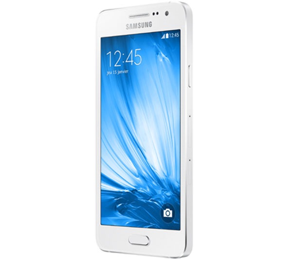 Smartphone Galaxy A3 A300M, Quad Core, Tela 4.5, 16GB, 8MP, 4G, Dual Chip, Branco - Samsung