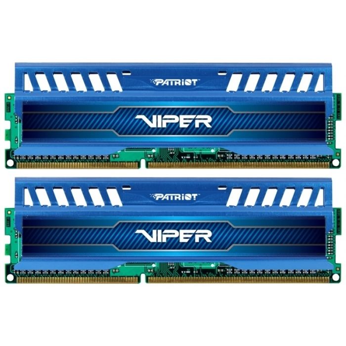 Memória Viper 3 8GB (2x4GB) 1866MHz DDR3 PV38G186C9KBL Azul - Patriot