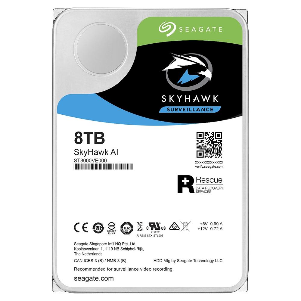 HD 3,5 8TB  SkyHawk Sata III ST8000VE000 - Seagate