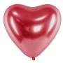 Balão Alumínio Coração Vermelho - 11 Polegadas - 6 Unidades