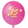 Balão n11 15 anos c/ Glitter