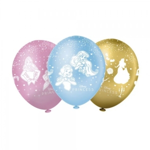 Balão Princesas da Disney - 12 Polegadas - 10 Unidades