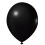 Balão Preto de Látex - 9 Polegadas - 50 Unidades