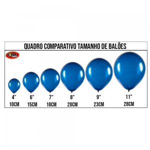 Balão Vaquinha - 9 Polegadas - 25 Unidades