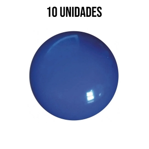 Bola de Vinil Lisa Azul Escuro - 14 Polegadas - 10 Unidades