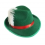 Chapéu de Alemão Verde com Pena