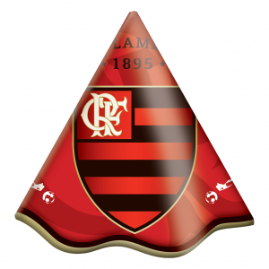 Chapéu de Aniversário Flamengo - 8 Unidades