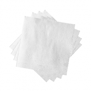 Guardanapo de Papel Liso Branco 20cm x 22cm - 50 Unidades