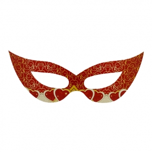 Máscara de Carnaval Gatinha Sortida - 10 Unidades