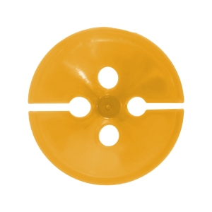 Vareta com Suporte para Balões 30cm Amarelo - 10 Unidades