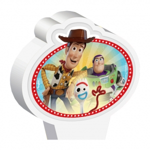 Vela de Aniversário Toy Story 4 Plana