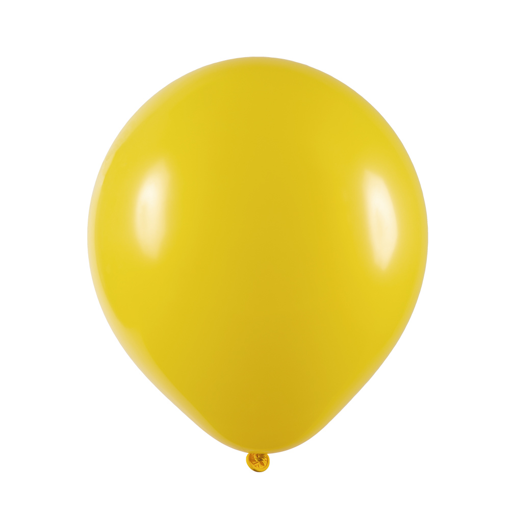 Balão de Látex Amarelo - 7 Polegadas - 50 Unidades
